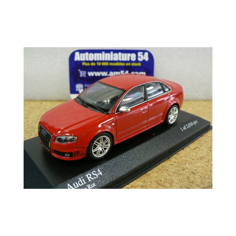 Audi RS4 2005 Rouge  400014600 Minichamps