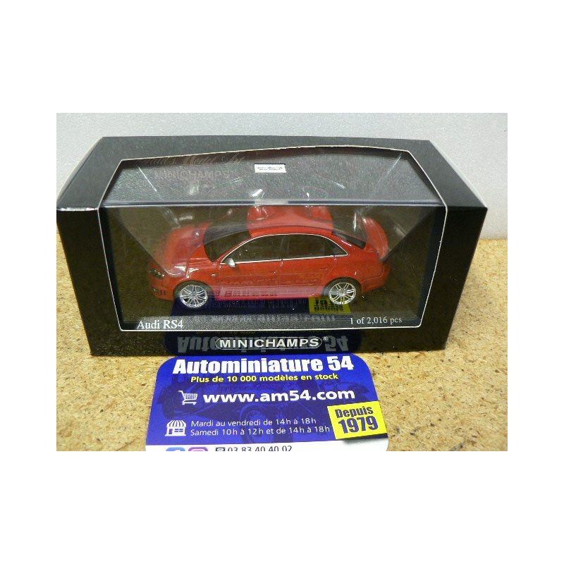 Siku 1439 Miniature Audi A4 avant rouge - francis miniatures