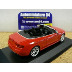 Audi RS5 Cabriolet 2012 Rouge 41011230  Minichamps