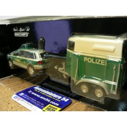 VW Touareg 2002 Polizei Dresden 439052090 Minichamps