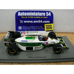 1991 Lotus 102B n°11 Mika Hakkinen Australian GP S4590 Spark Model