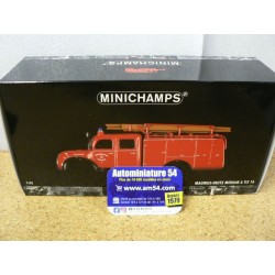 Magirus Deutz Merkur A TLF 16 "Feuerwehr Dusseldorf" 439144074 Minichamps