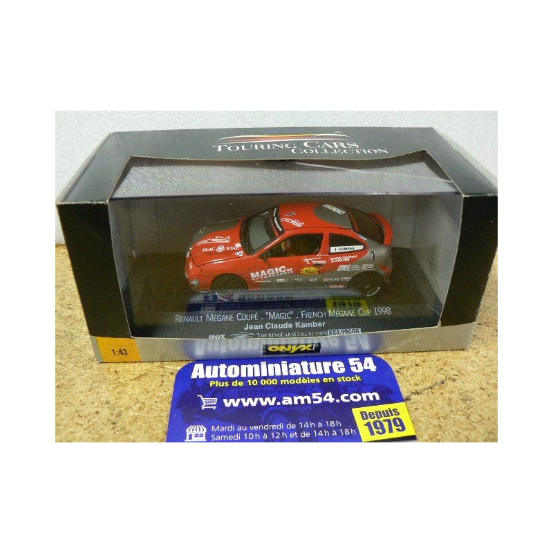 1998 Renault Mégane Coupé n°1 Jean Claude Kamber French