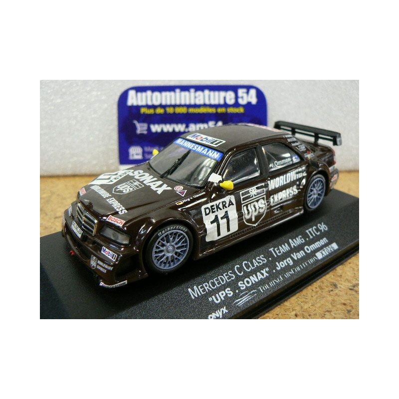 1996 Mercedes C Class n°11 Jorg Van Ommen ITC XT026 ONYX