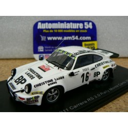 1978 Porsche 911 Carrera RS 3.0 n°16 Béguin - Huret Monte Carlo S6640 Spark Model
