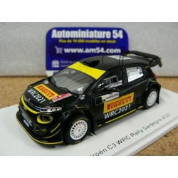 2020 Citroen C3 WRC Solberg - Mikkelsen Test Pirelli Rally Sardegna S6574 Spark Model