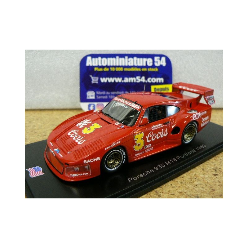 1980 Porsche 935 M16 n°3  J.Busby US095 Spark Model