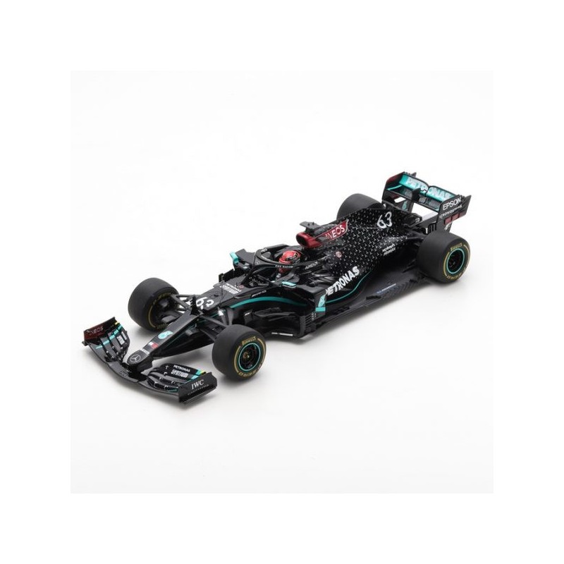 2020 Mercedes W11 EQ Performance n°63 George Russell 9th Sakhir GP 18S566 Spark Model