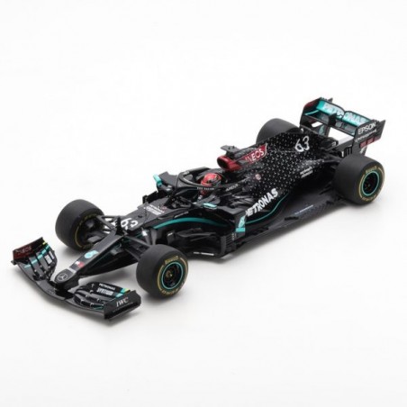 2020 Mercedes W11 EQ Performance n°63 George Russell 9th Sakhir GP 18S566 Spark Model