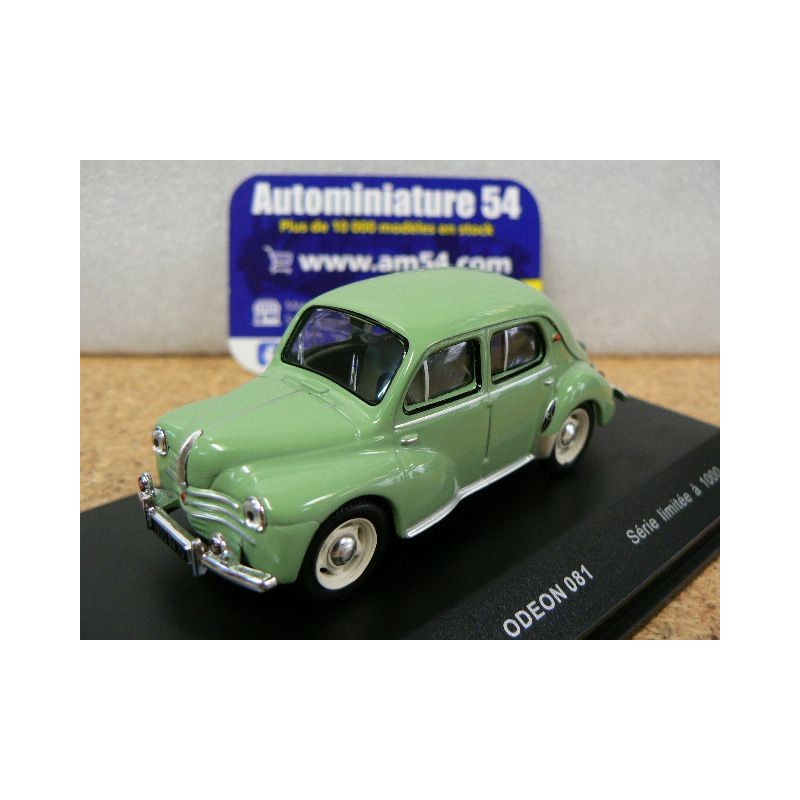 Renault 4cv verte 1955 ref 081 ODEON