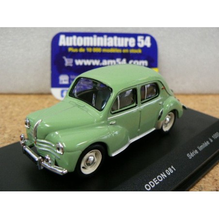 Renault 4cv verte 1955 ref 081 ODEON