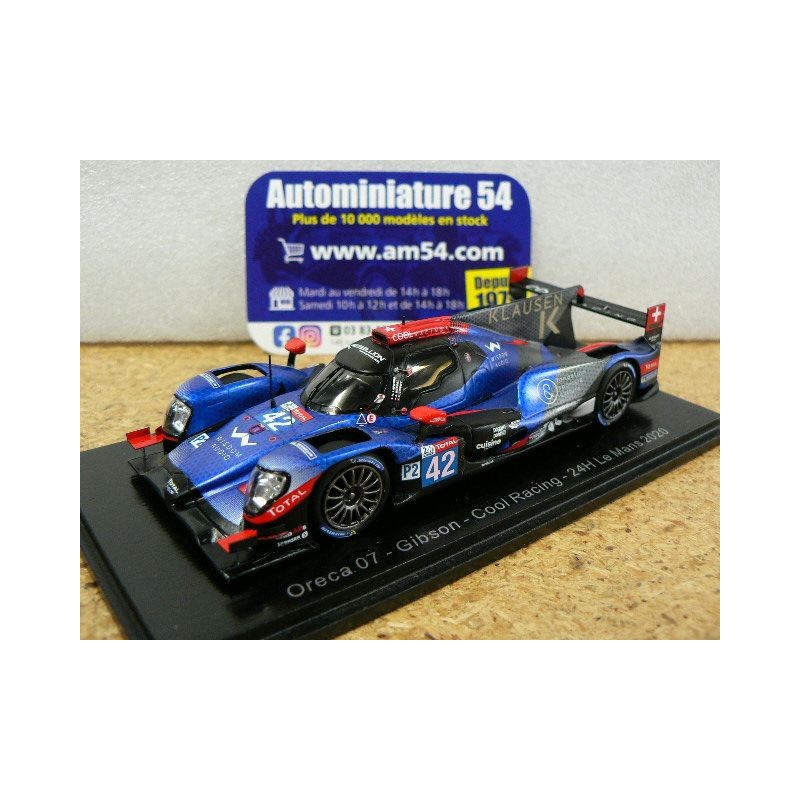 2020 Oreca 07 Gibson United Autosports n°42 Borga - Coigny - Lapierre Le Mans S7980 Spark Model