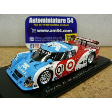 2008 Riley MK XI n°01 Pruett - Rojas - Franchitti - Montoya 1st Winner Daytona 24H 43DA08 Spark Model