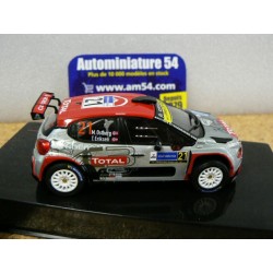 2020 Citroen C3 R5 n°21 Ostberg - Eriksen RAM761 Ixo Model