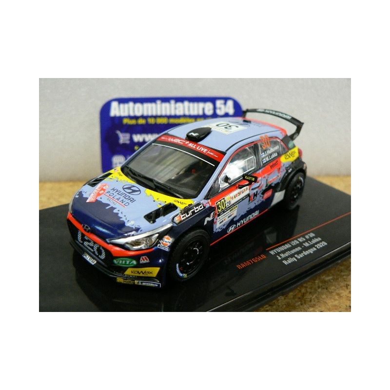 2020 Hyundai i20 R5 n°30 Huttunen - Lukka Rally Sardegna RAM765LQ  Ixo Models