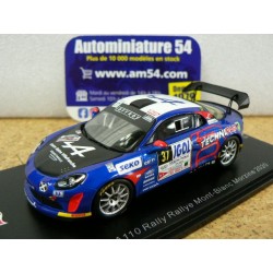 2020 Alpine A110 RGT n°37 E Guigou - A Coria Mont Blanc Morzine SF238 Spark Model