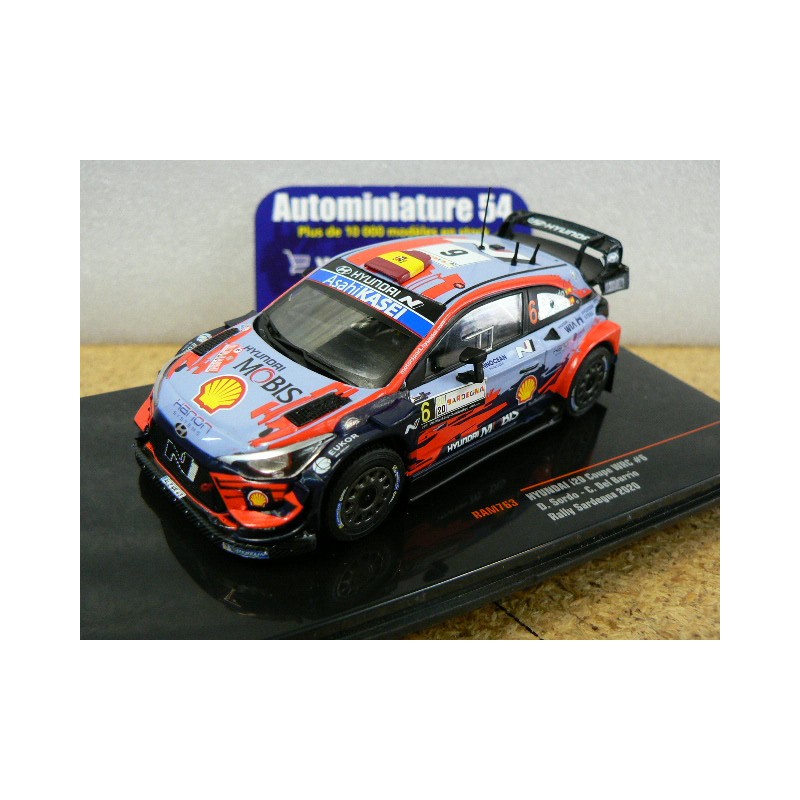 2020 Hyundai i20 WRC n°6 Sordo - Del bario Sardegna RAM763 Ixo Models