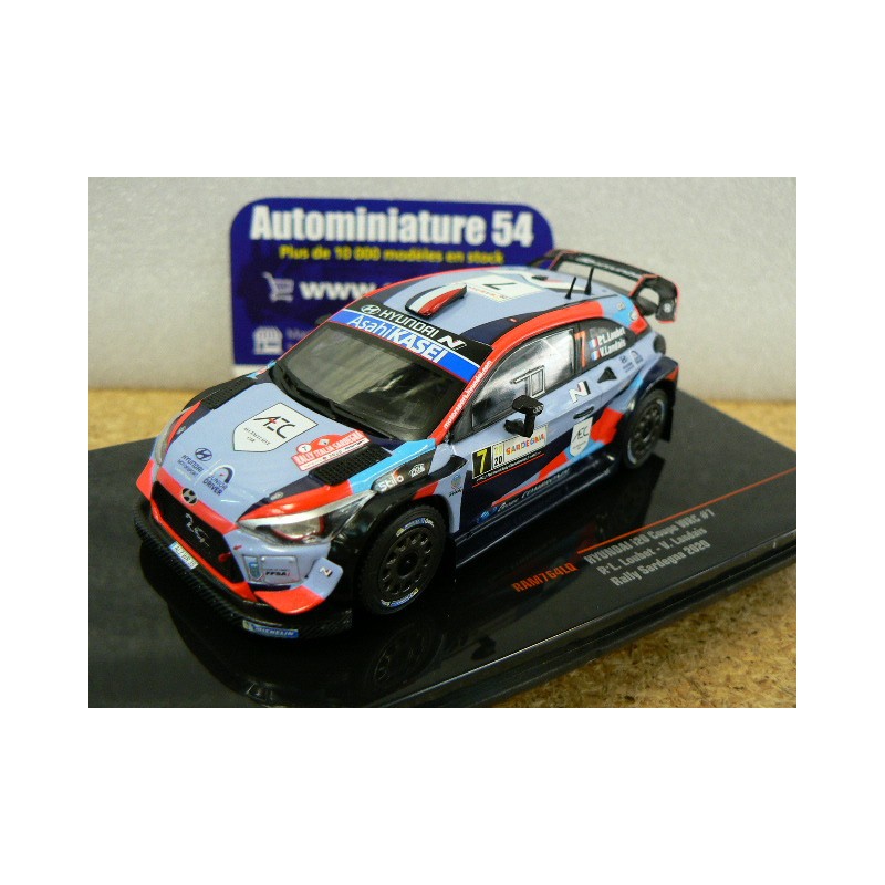 2020 Hyundai i20 WRC n°7 PL Loubet - Landais Sardegna RAM764 Ixo Models