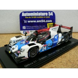 2020 Oreca 07 Gibson Nielsen Racing n°24 Grist - Kapadia - Wells Le Mans S7964 Spark Model