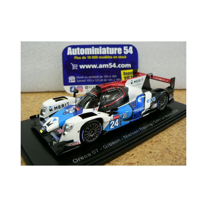 2020 Oreca 07 Gibson Nielsen Racing n°24 Grist - Kapadia - Wells Le Mans S7964 Spark Model