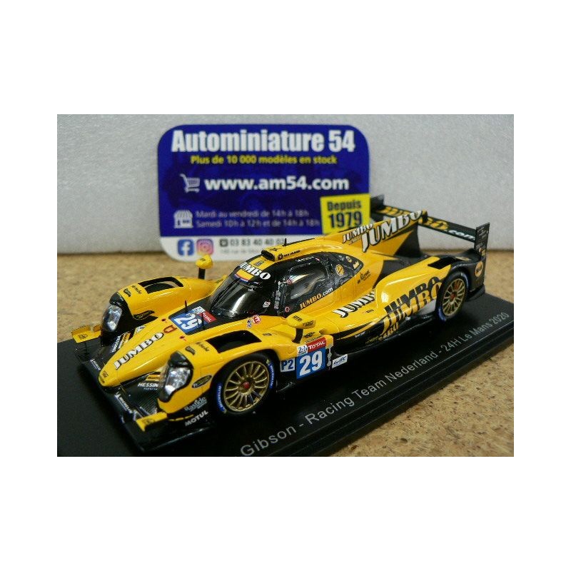 2020 Oreca 07 Gibson Team Nederland n°29 De Vries - Van der Garde - Van Eerd Le Mans S7969 Spark Model