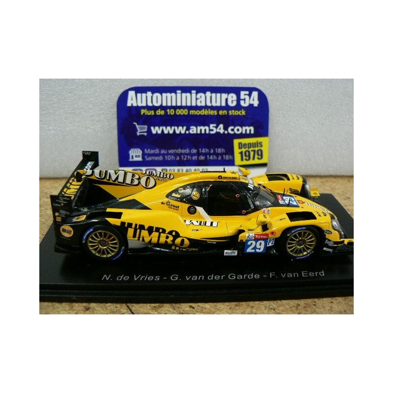 Spark 1/43 S7969 – ORECA 07 Gibson Racing Nederland #29 – 24H Du Mans 2020 (Jaune)