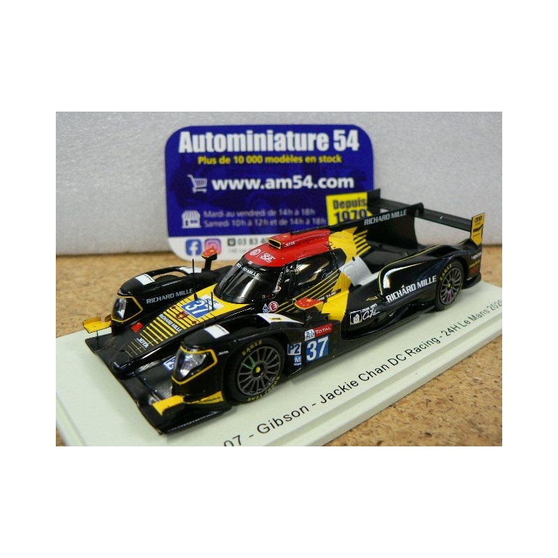 2020 Oreca 07 Gibson Jackie Chan DC n°37 Tung - Stevens - Aubry Le Mans S7977 Spark Model