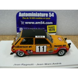 1979 Renault 5 Alpine n°11 Ragnotti - Andrié Monte Carlo S6038 Spark Model