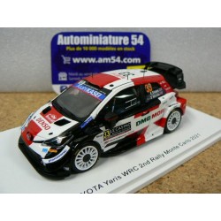 2021 Toyota Yaris WRC n°33 Evans - Martin Monte Carlo S6583 Spark Model