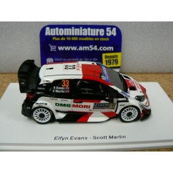 2021 Toyota Yaris WRC n°33 Evans - Martin Monte Carlo S6583 Spark Model