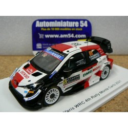 2021 Toyota Yaris WRC n°69 Rovanpera - Halttunen Monte Carlo S6584 Spark Model