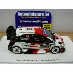 2021 Toyota Yaris WRC n°69 Rovanpera - Halttunen Monte Carlo S6584 Spark Model