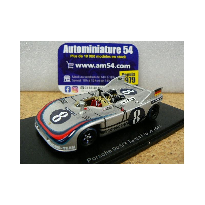 1971 Porsche 908-03 n°8 Larrousse - Elford Targa Florio S2332 Spark Model