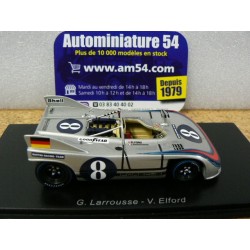 1971 Porsche 908-03 n°8 Larrousse - Elford Targa Florio S2332 Spark Model