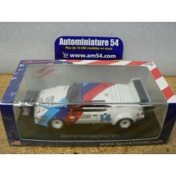 1981 BMW M1 n°14 Stuck - Brun - Gebhardt 24H Daytona US085 Minichamps