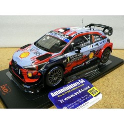 2020 Hyundai I20 WRC n°8 Tanak - Jarveoja Monte Carlo 18RMC067C Ixo Models