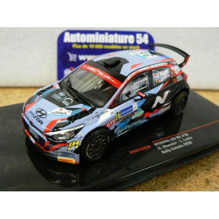 2020 Hyundai i20 R5 n°36 Munster - Louka Rally Estonia RAM762LQ  Ixo Models