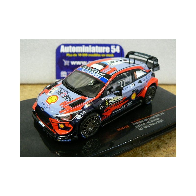 2020 Hyundai i20 WRC n°8 Tanak - Jarveoja Rally Monza  RAM769 Ixo Models