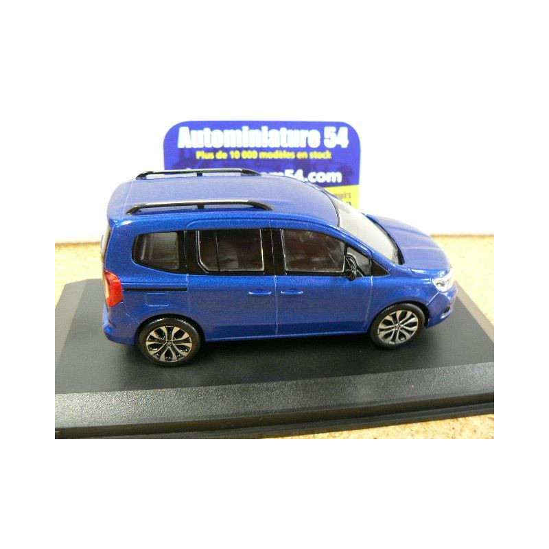 Renault Kangoo Ludospace 2021 blue  1/43 NOREV 511364 