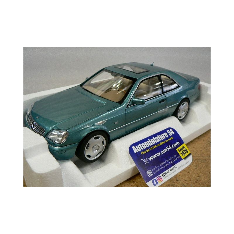 Mercedes CL600 Coupé Blue Met. 1997 183448 Norev
