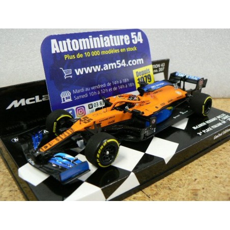 2020 McLaren Renault MCL35 Carlos Sainz n°55 2nd Italian GP 537205155  Minichamps