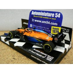 2020 McLaren Renault MCL35 Carlos Sainz n°55 2nd Italian GP 537205155  Minichamps