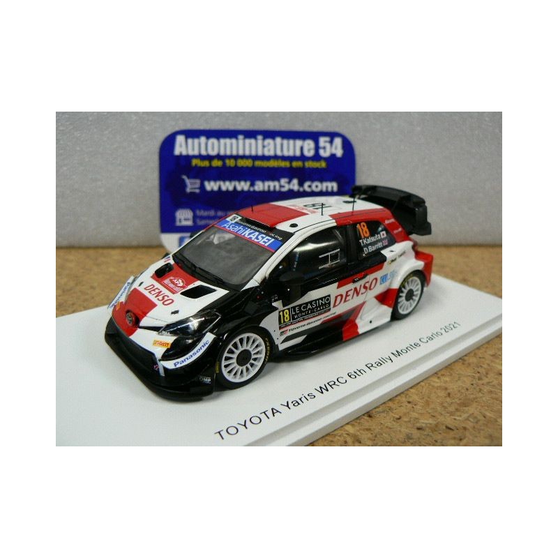 2021 Toyota Yaris WRC n°18 Katsuta - Barritt Monte Carlo S6585 Spark Model