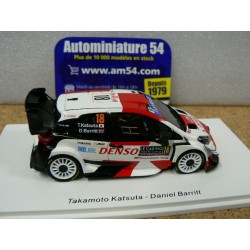 2021 Toyota Yaris WRC n°18 Katsuta - Barritt Monte Carlo S6585 Spark Model