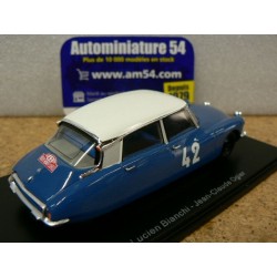 1963 Citroen DS ID 19 n°42 Bianchi - Ogier 4th  Monte Carlo S5532 Spark Model