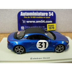 2021 Alpine A110 n°31 Esteban Ocon Monte Carlo S6576 Spark Model