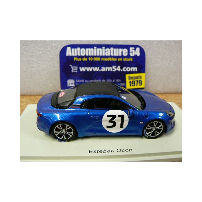 SPARK MODEL S6579 ALPINE A110 N.45 RALLY MONTE CARLO 2021 P.BAFFOUN-A.DUNAND 1:43