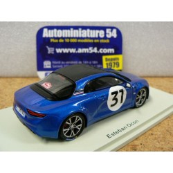 2021 Alpine A110 n°31 Esteban Ocon Monte Carlo S6576 Spark Model