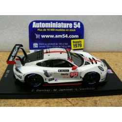 2020 Porsche 911 RSR n°912 Bamber - Jaminet - Vanthoor 2nd GTLM Class Daytona US121 Spark Model