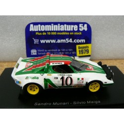 1976 Lancia Stratos n°10 Munari - Maiga Monte Carlo S9082 Spark Model